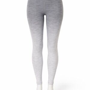 Lululemon Leggings Womens Size 10 Gray Two Tone Ombre High Rise Yoga Pants